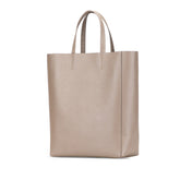 セリーヌ バーティカル カバ スモール トートバッグ ショルダーバッグ 2WAY 176183 ベージュ レザー レディース CELINE 【中古】